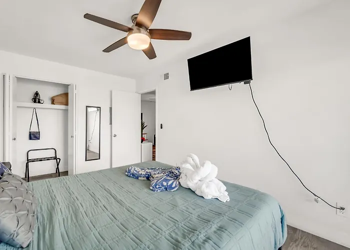 Modern 2 Bed Near Honorhealth Asu And Town Free Parking Apartment *